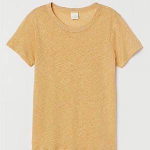 Linen T-Shirt: H&M Basics